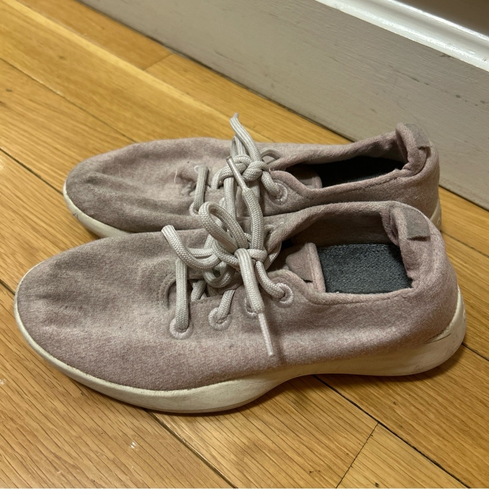 Allbirds The Wool Runners Shoes Merino Sneakers Women’s Light Pink Size 7